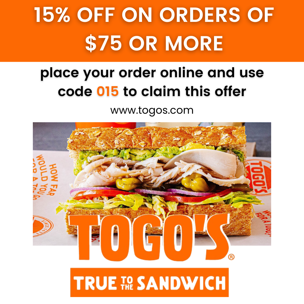 TOGO'S COUPON