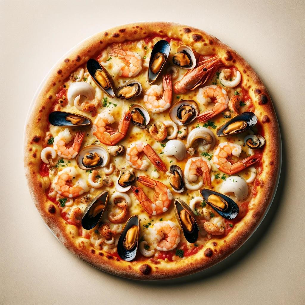 Pizza ai Frutti di Mare Pizza ai Frutti di Mare