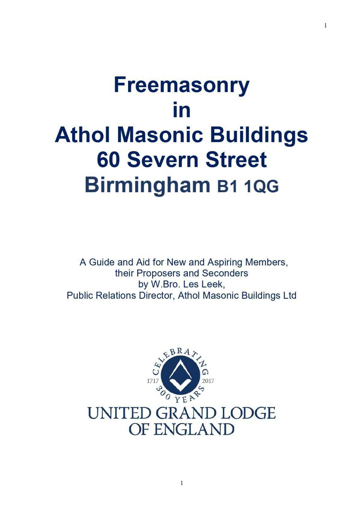 Knowledge About Freemasonry.