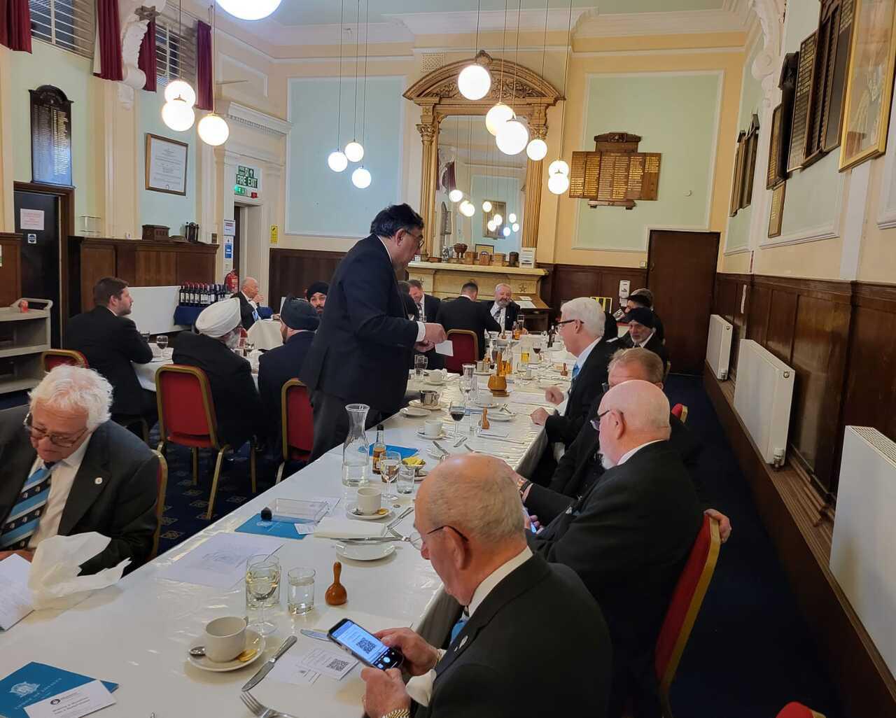 Dinner At Lodge Of Loyalty4340 April 2025