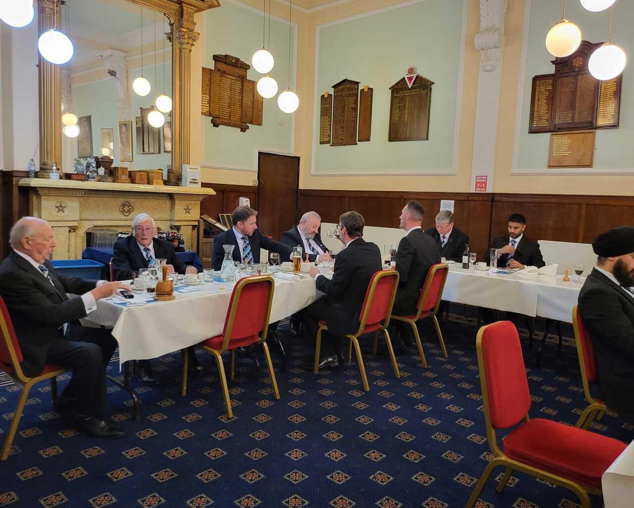 Dinner At Lodge Of Loyalty4340 April 2025