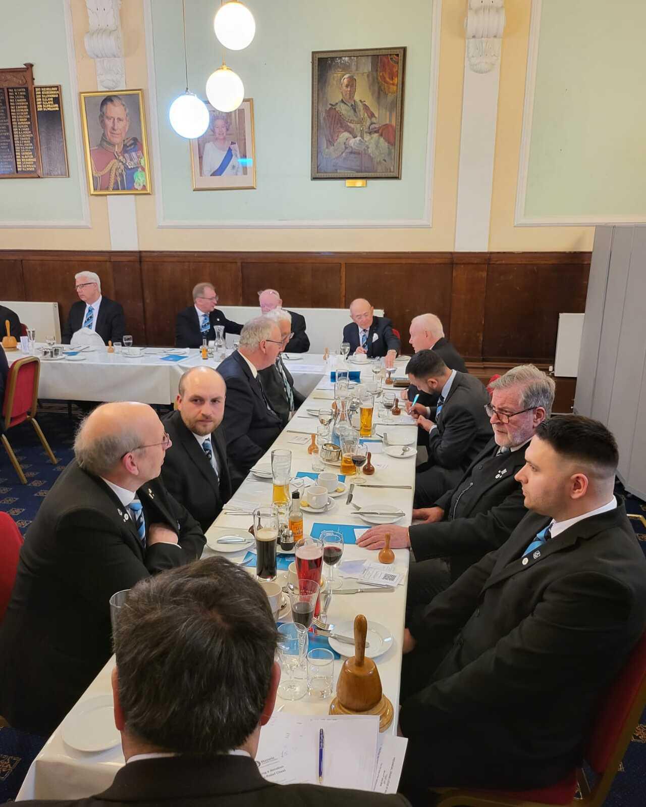 Dinner At Lodge Of Loyalty4340 April 2025