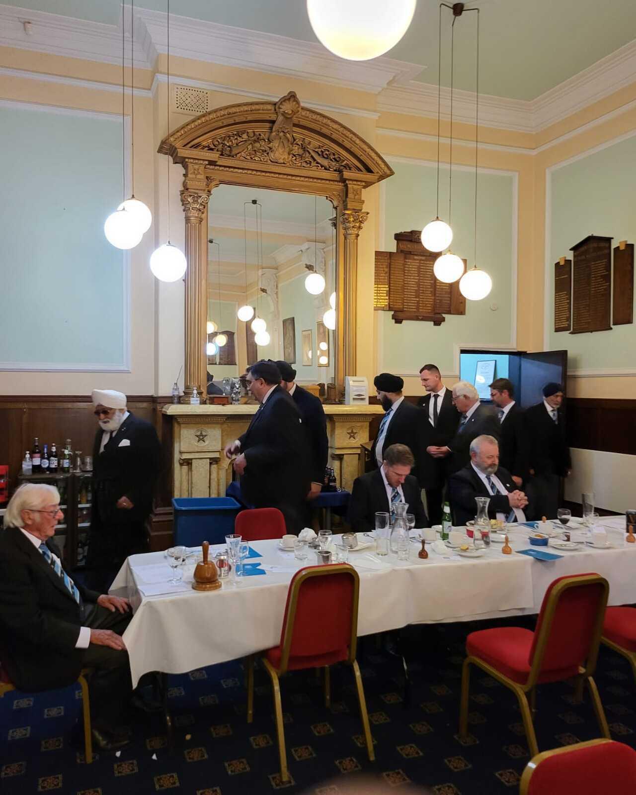 Dinner At Lodge Of Loyalty4340 April 2025