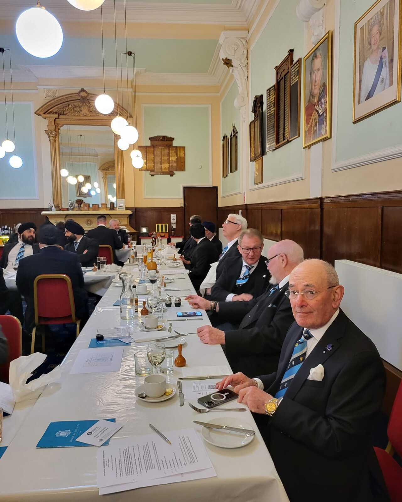 Dinner At Lodge Of Loyalty4340 April 2025