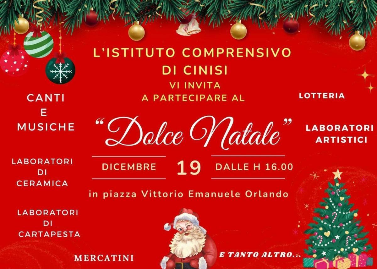 "Dolce Natale" a cura dell'Istituto Comprensivo di Cinisi - Babbo Natale in piazza (inizio ore 16:00)