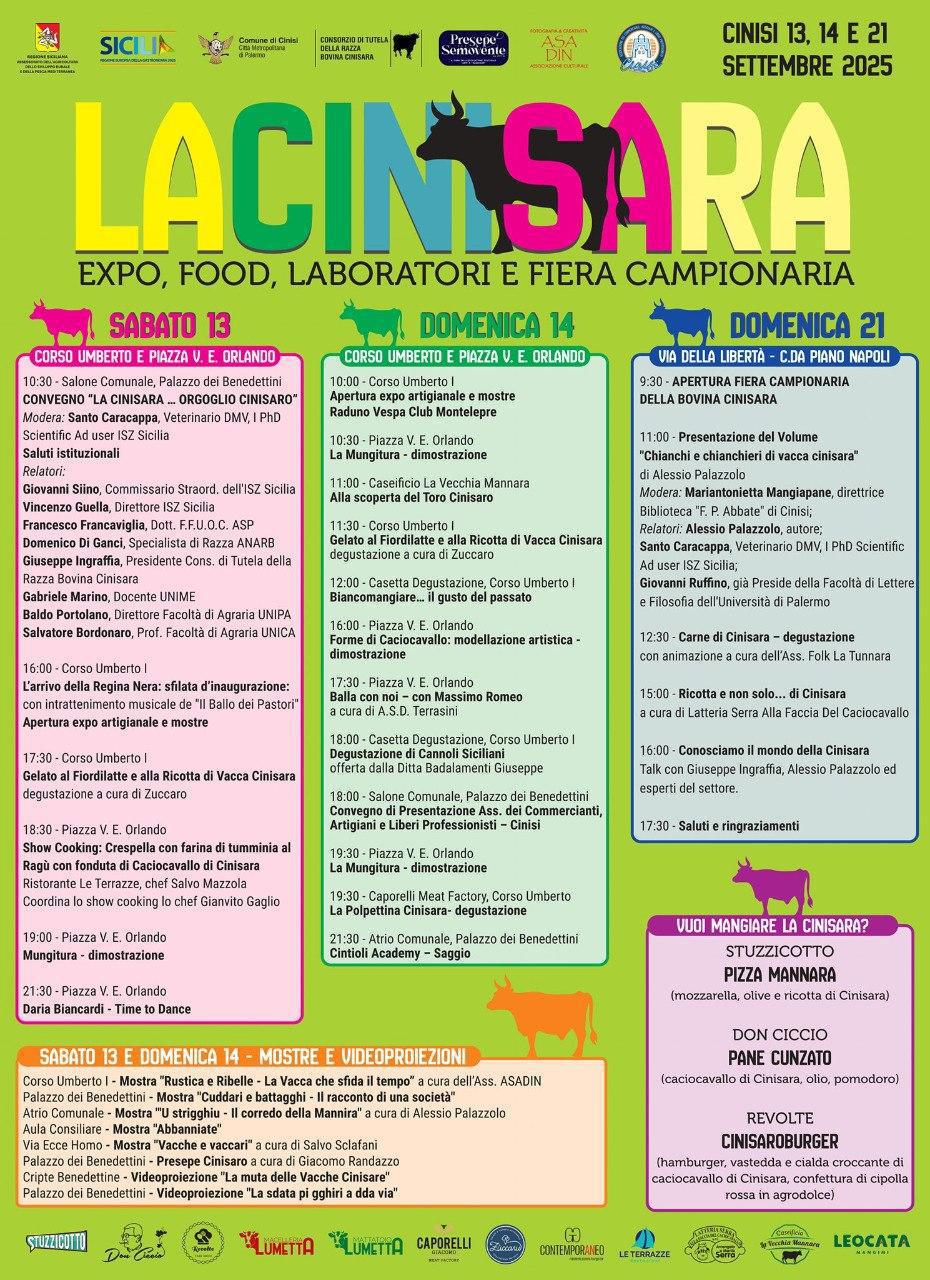 Convegno "La Cinisara...Orgoglio Cinisaro" (Inizio ore 10:30) 