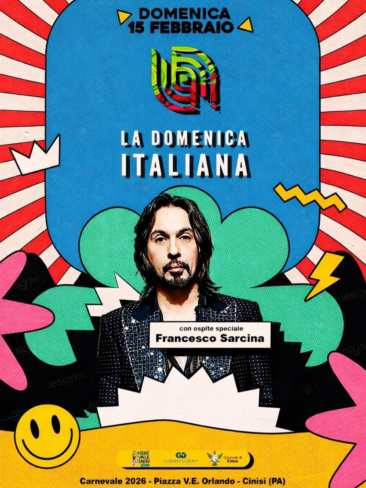 La Domenica Italiana - Special Guest Francesco Sarcina (inizio ore 22:00)