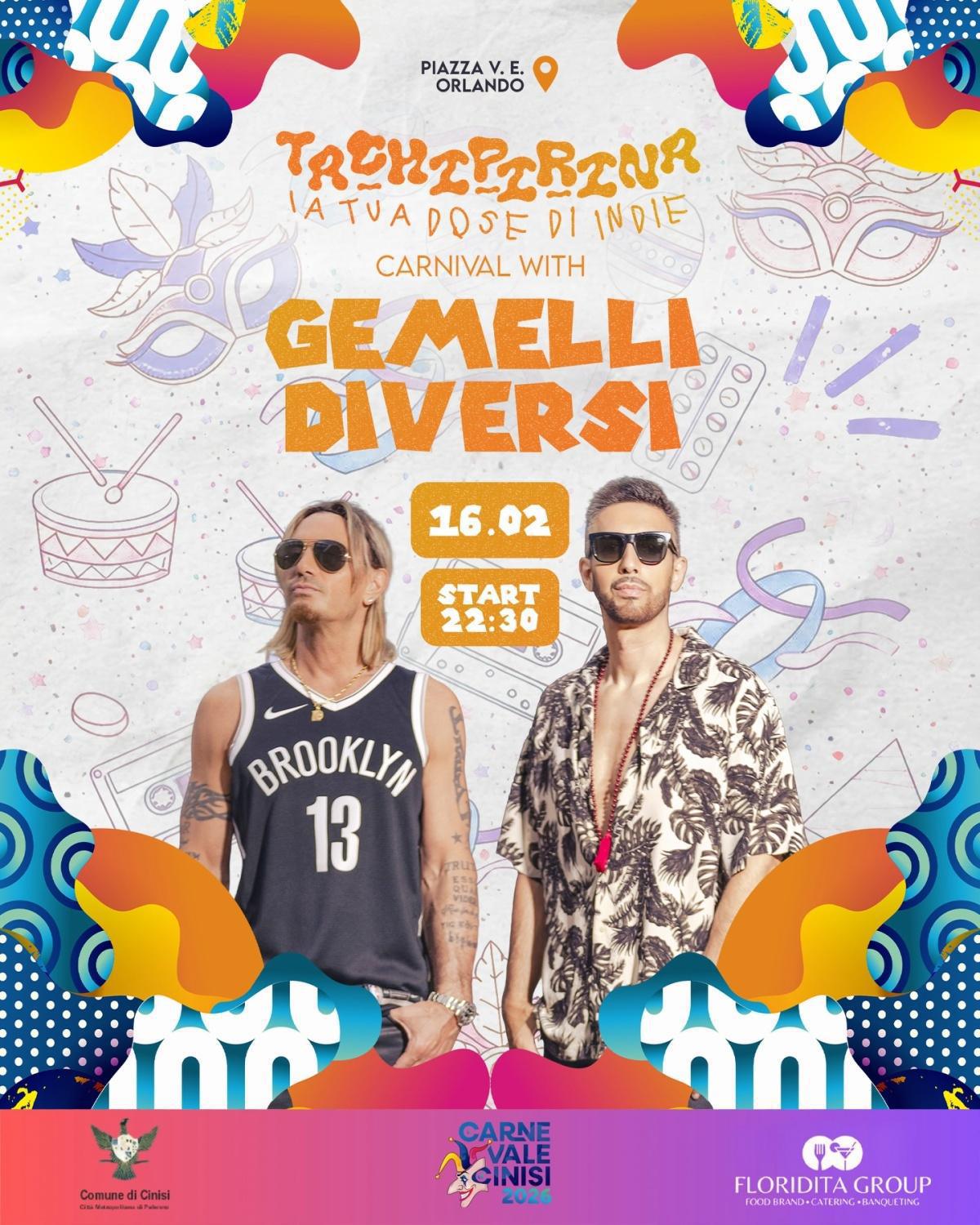 Tachipirina la tua dose di indie - Special Guest: Gemelli Diversi (inizio ore 22:30) Tachipirina la tua dose di indie - Special Guest: Gemelli Diversi (inizio ore 22:30)