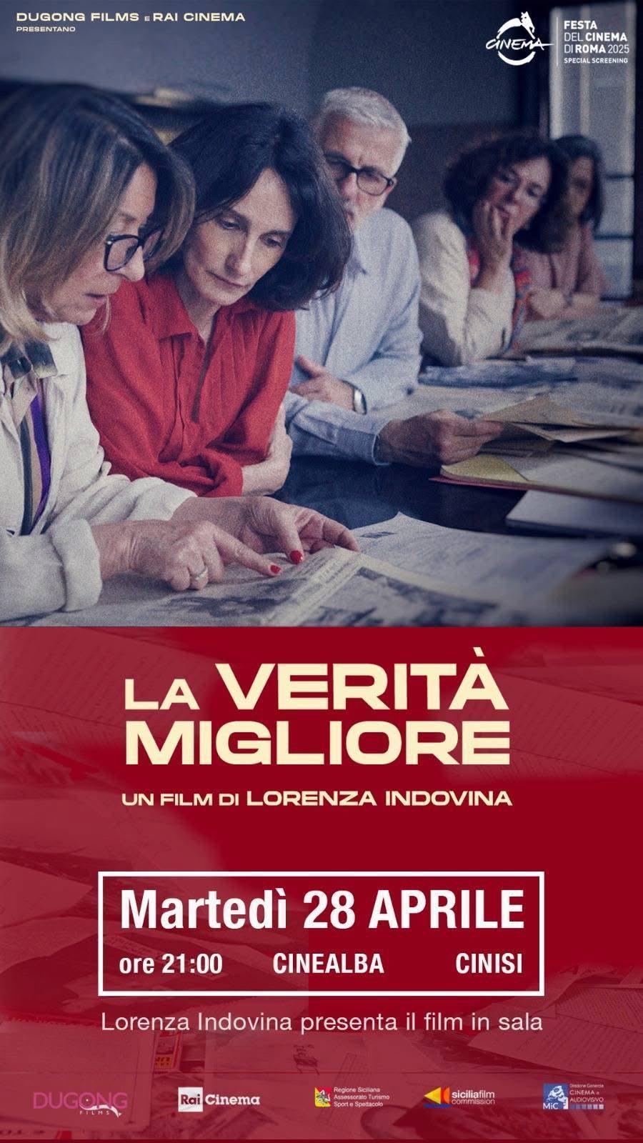 Presentazione del film "La verità migliore" di Lorenza Indovina (ore 18:00 e ore 21.00)