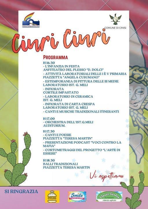 "Ciuri Ciuri" (dalle ore 16.30) 