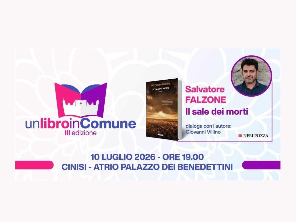 Un Libro in Comune - Rassegna culturale "Il Sale Dei Morti" di Salvatore Falzone (Inizio ore 19.00)