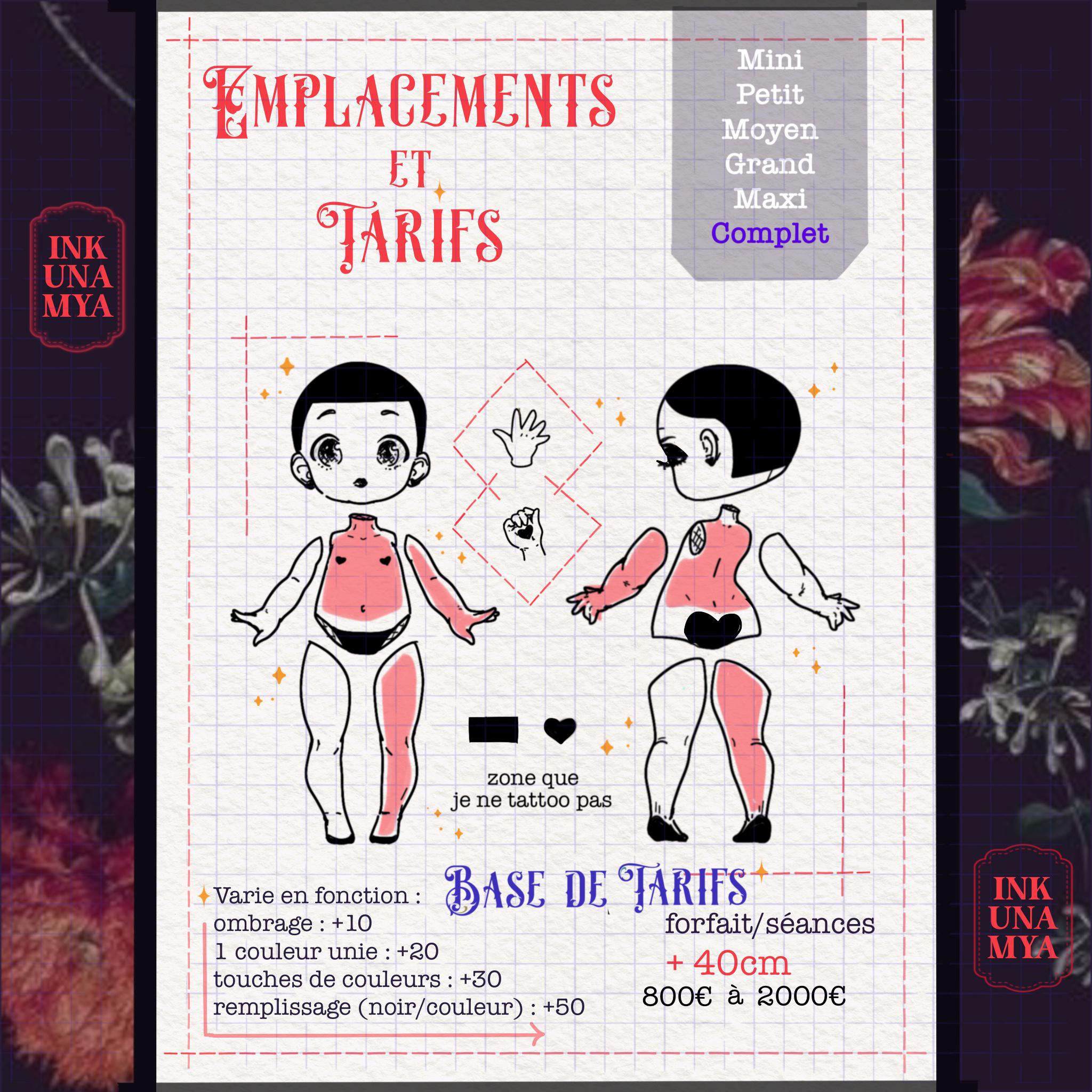 Dos:Jambe Complet +40cm