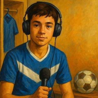 Portrait footballeur