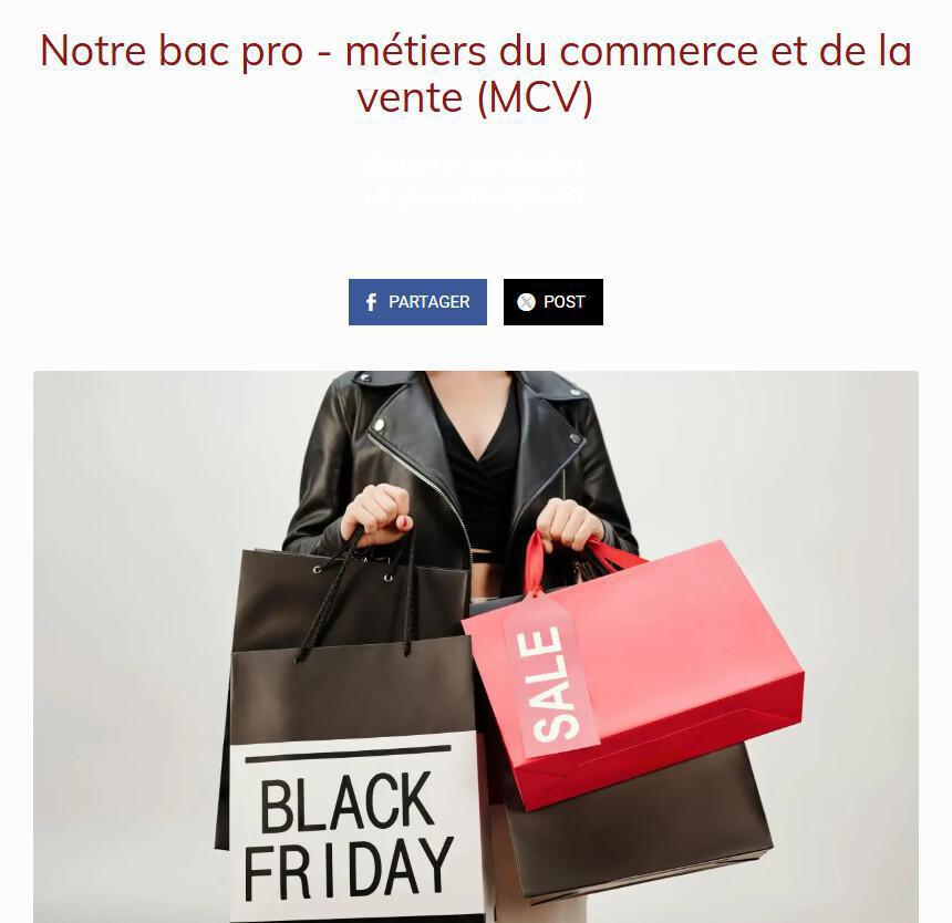 Notre 2de pro - métiers de la relation client (MRC) Notre 2de pro - métiers de la relation client (MRC)