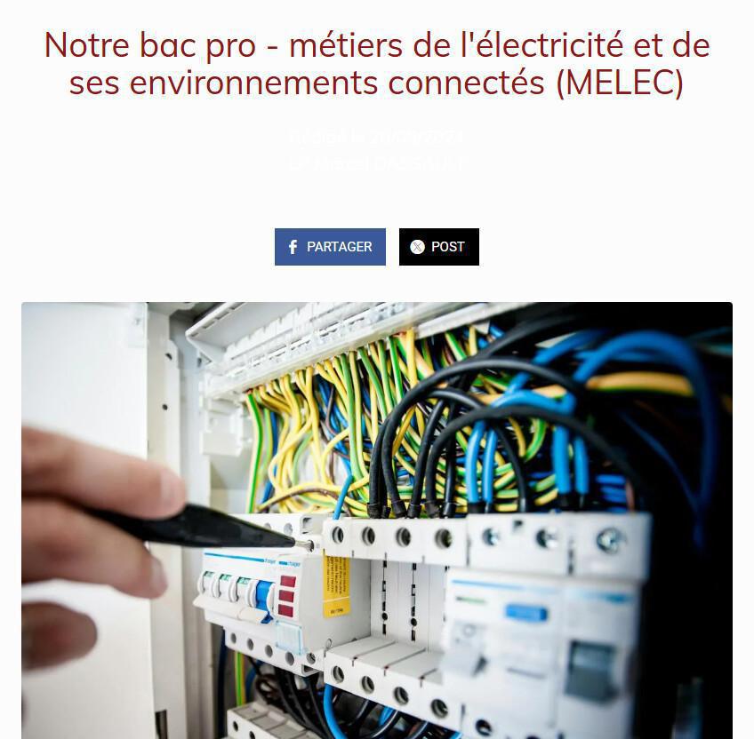 Notre 2de pro - métiers de la transition numérique et énergétique (MTNE) Notre 2de pro - métiers de la transition numérique et énergétique (MTNE)