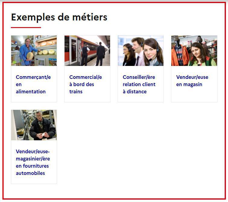 Notre bac pro - métiers du commerce et de la vente (MCV)