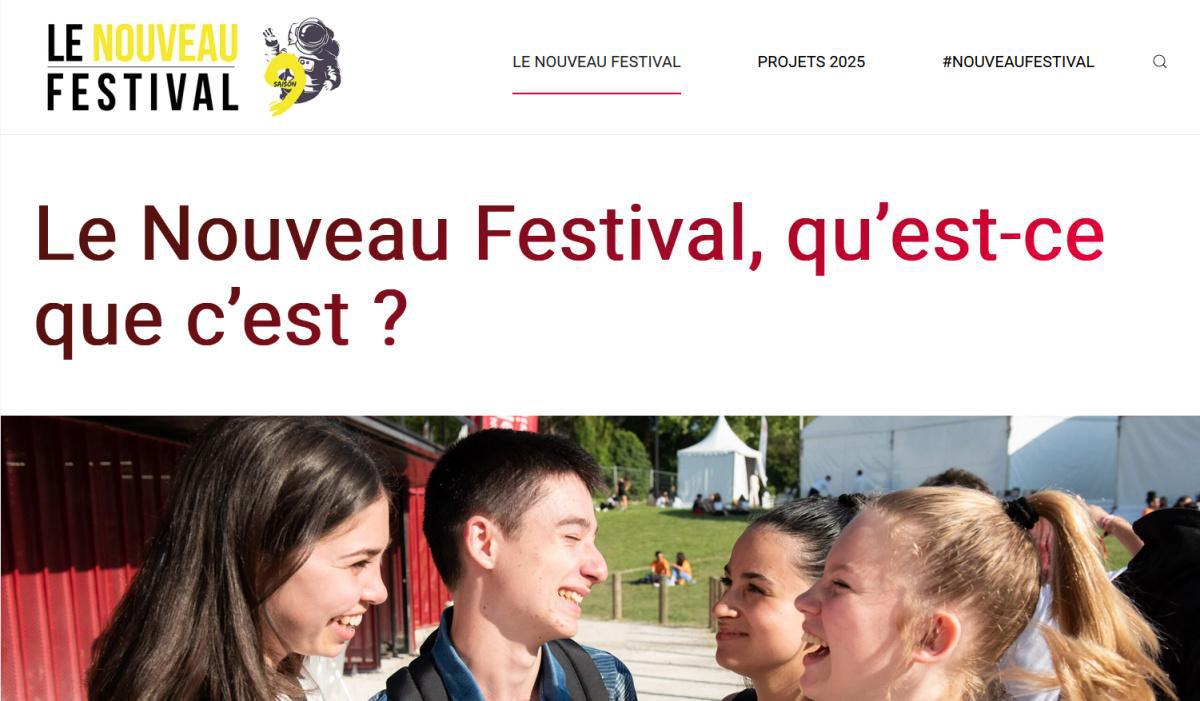 Notre classe de 1ère MA assurera l'accueil du Nouveau Festival de la Région Nouvelle-Aquitaine