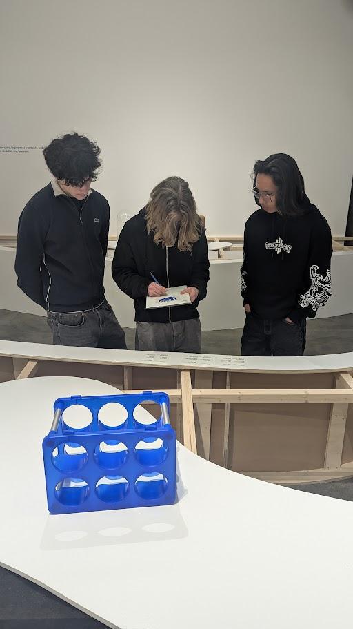 La Terminale BMA Horlogerie visite l'exposition Cronos au Centre d'Arts Plastiques Contemporains de Bordeaux La Terminale BMA Horlogerie visite l'exposition Cronos au Centre d'Arts Plastiques Contemporains de Bordeaux