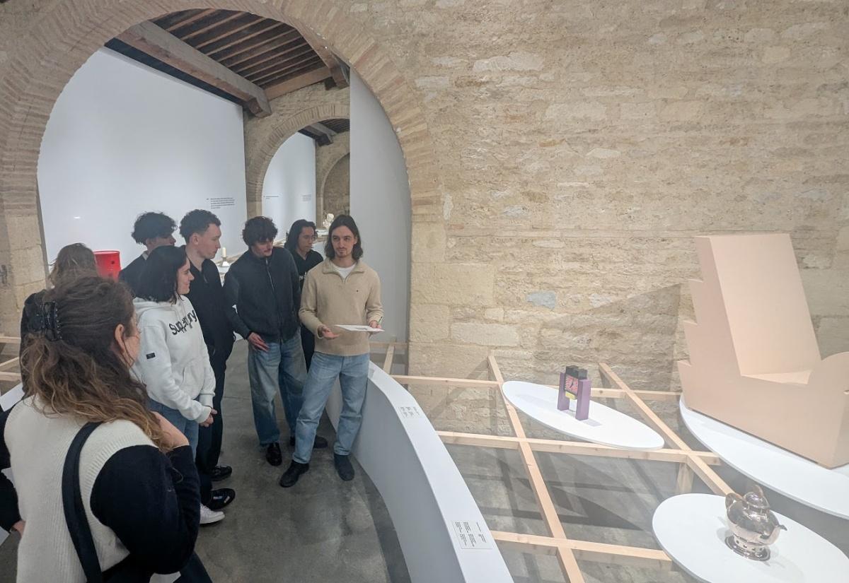 La Terminale BMA Horlogerie visite l'exposition Cronos au Centre d'Arts Plastiques Contemporains de Bordeaux La Terminale BMA Horlogerie visite l'exposition Cronos au Centre d'Arts Plastiques Contemporains de Bordeaux