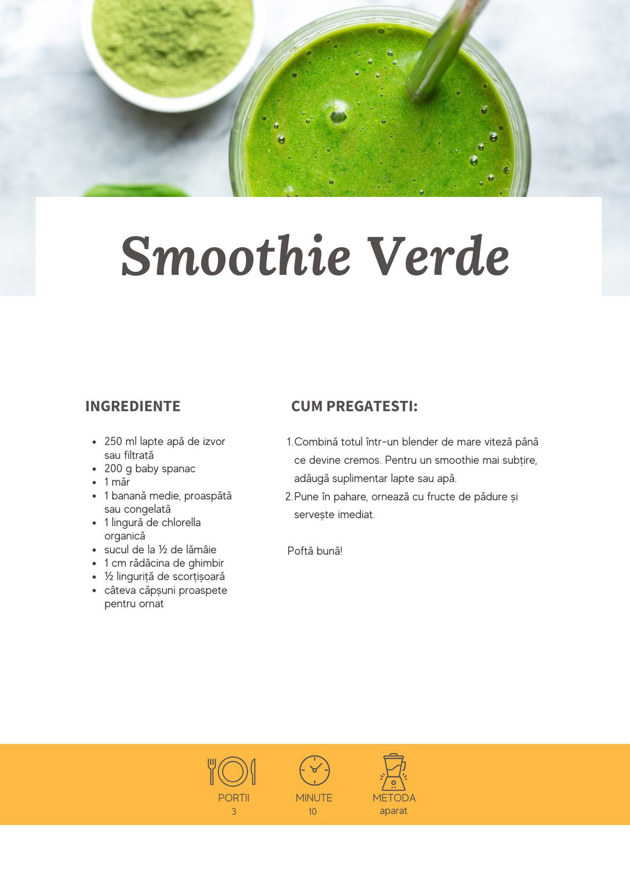 Smoothie Verde