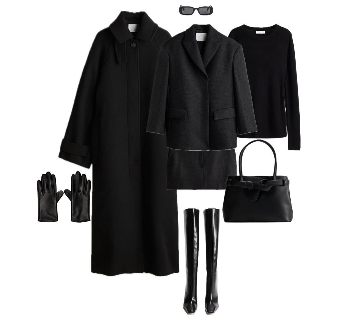 An outfit Total Black 