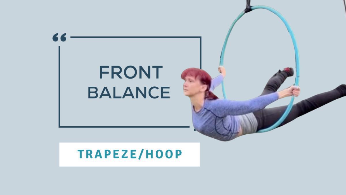 Aerial Drill: Front Balance Aerial Drill: Front Balance