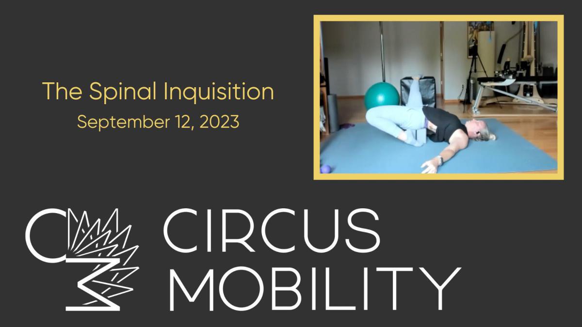 Spinal Inquisition - September 12, 2023