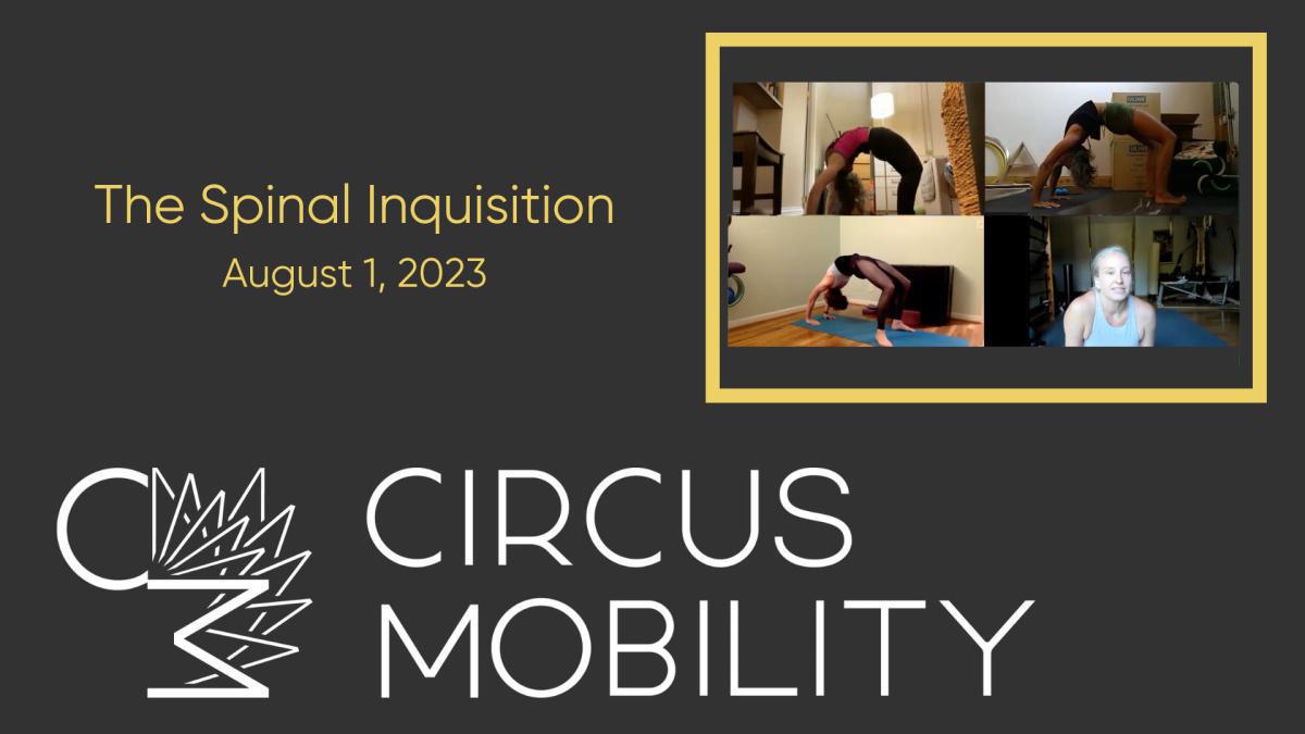 Spinal Inquisition - August 1, 2023