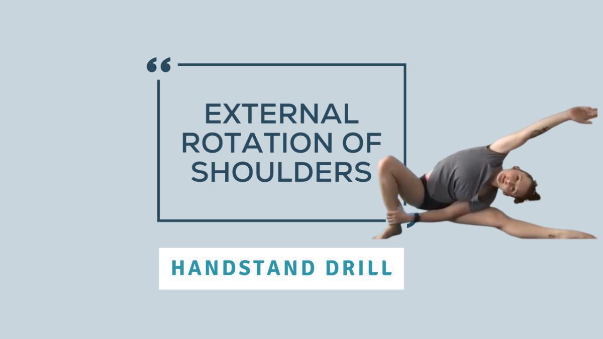 External Rotation of Shoulders