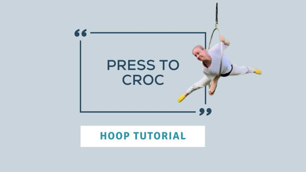 Press to Croc on Hoop Press to Croc on Hoop
