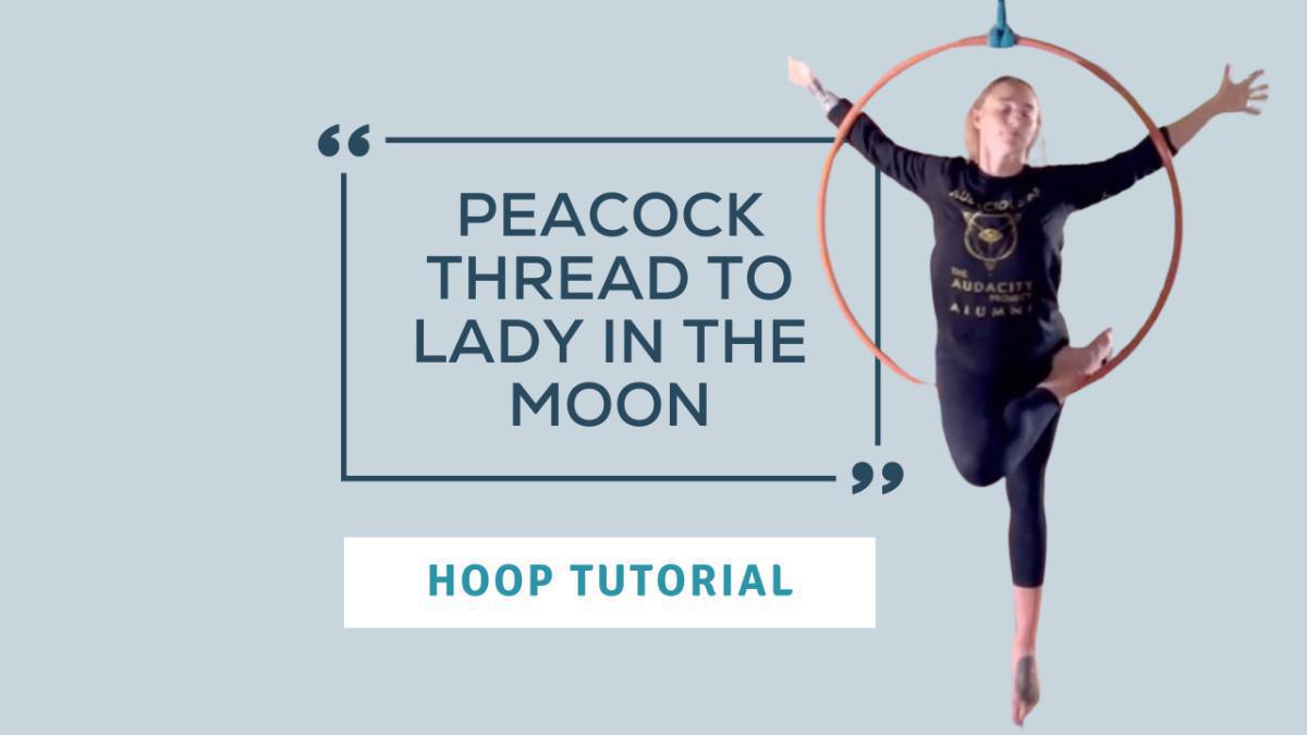 Peacock Thread to Lady in the Moon