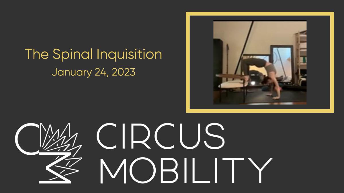 The Spinal Inquisition - January 24, 2023