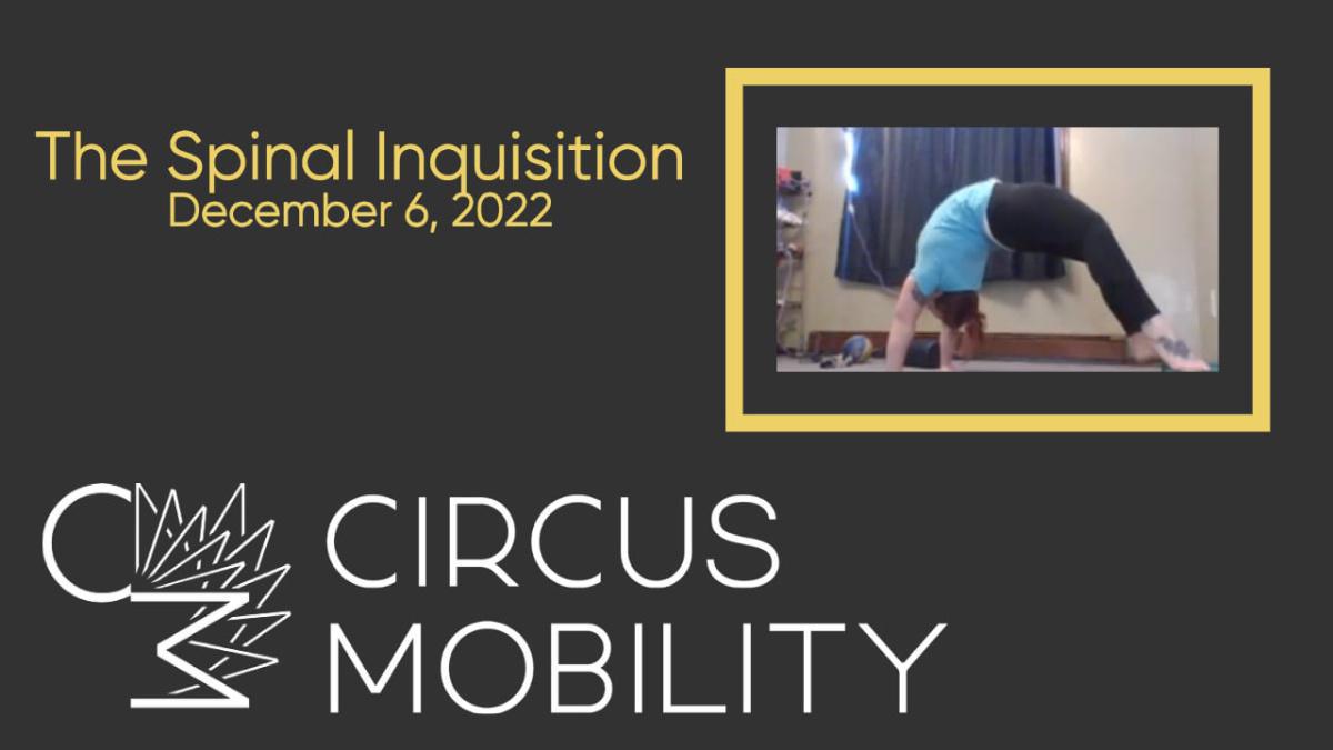 The Spinal Inquisition - December 6, 2022