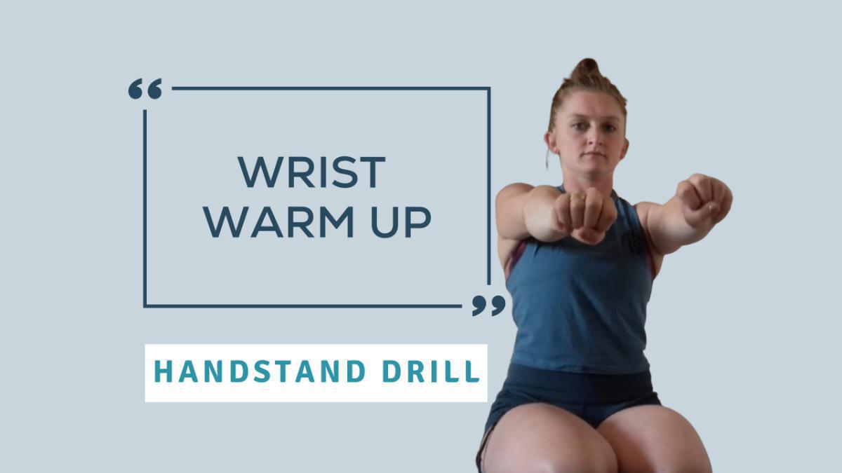 Handstand Drill: Wrist Warm Up