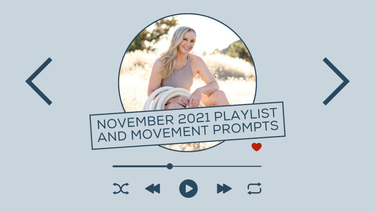 November Playlist November Playlist