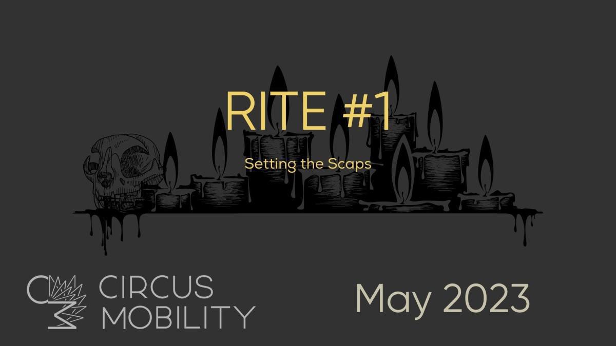 Rite #1: Setting the Scaps (Creation) Rite #1: Setting the Scaps (Creation)