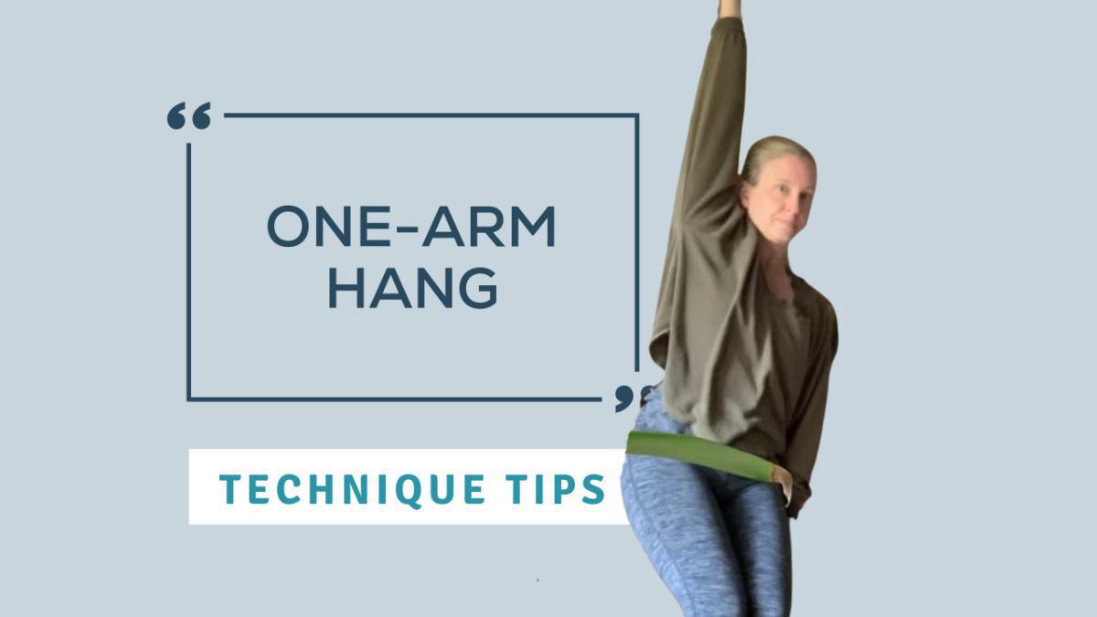 Technique Tip: One-Arm Hang