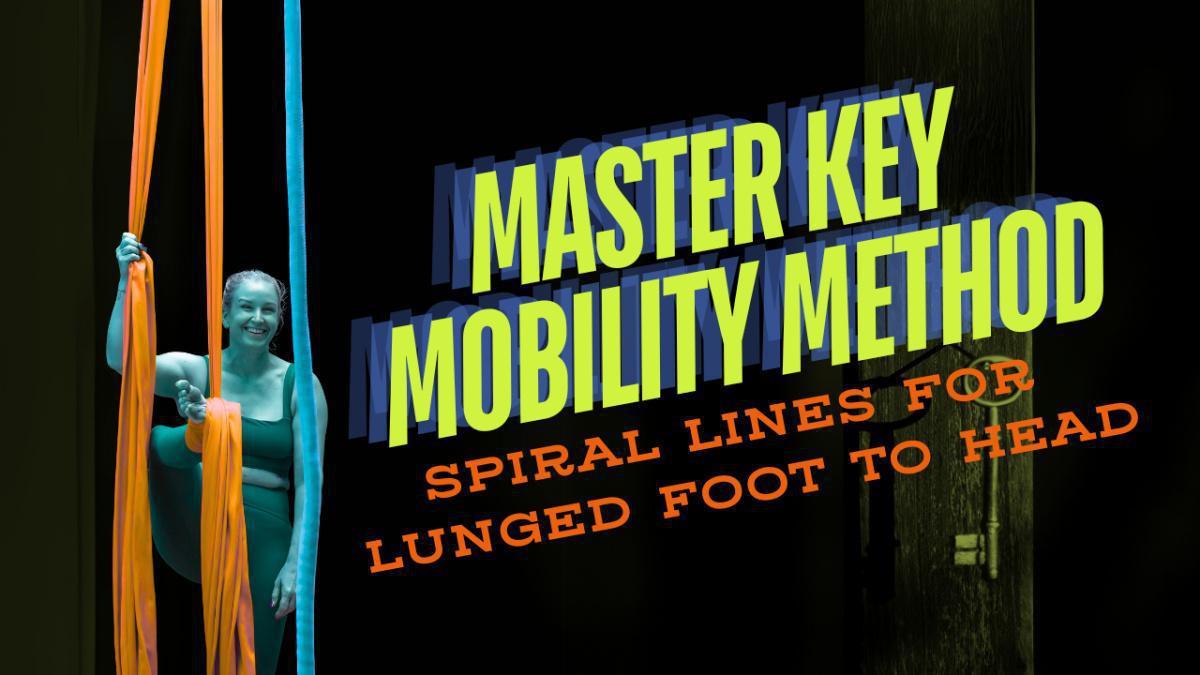 MKMM Mobility Class: Spiral Lines for Lunged Foot to Head