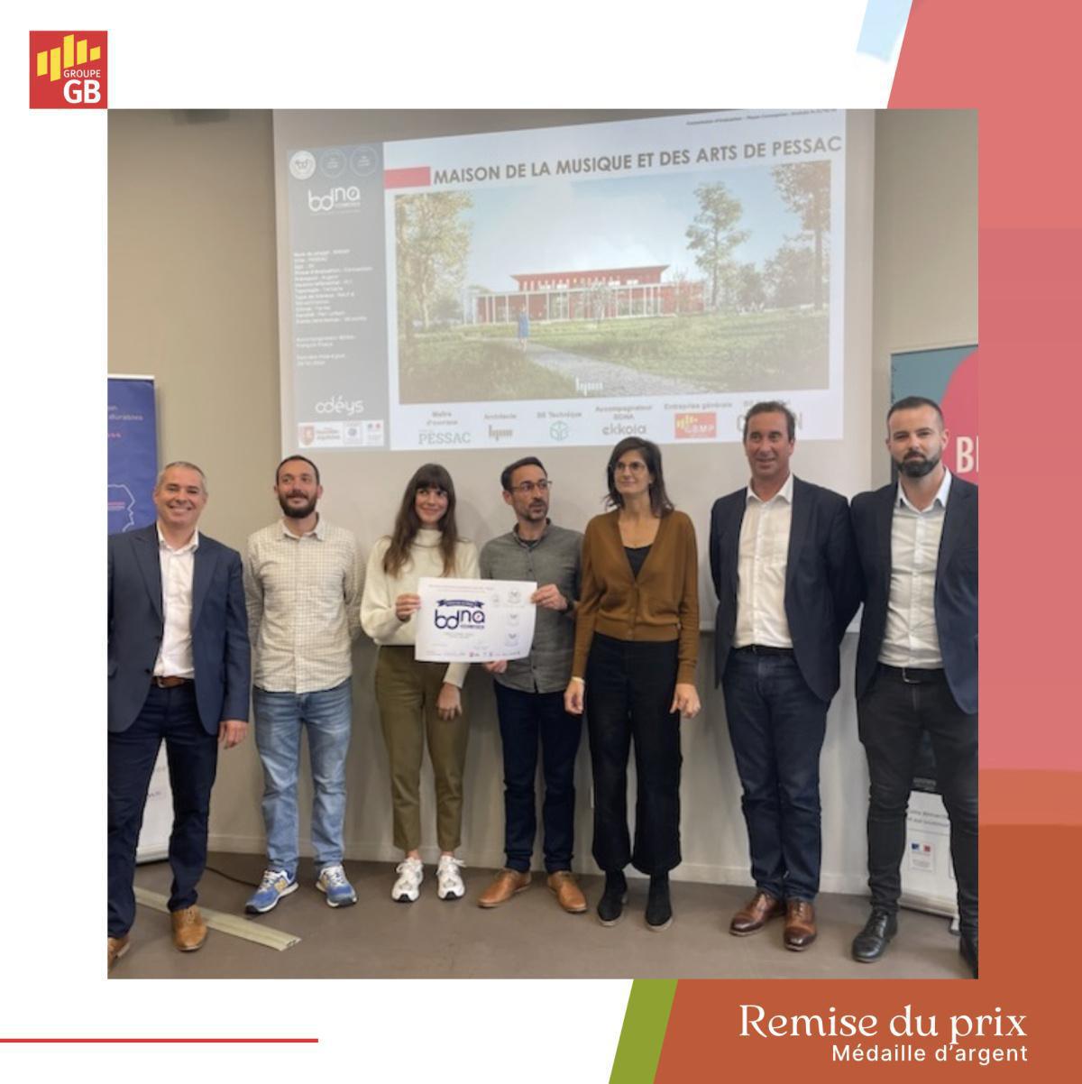 GBMP - Médaille d'argent pour GBMP Bordeaux ! 