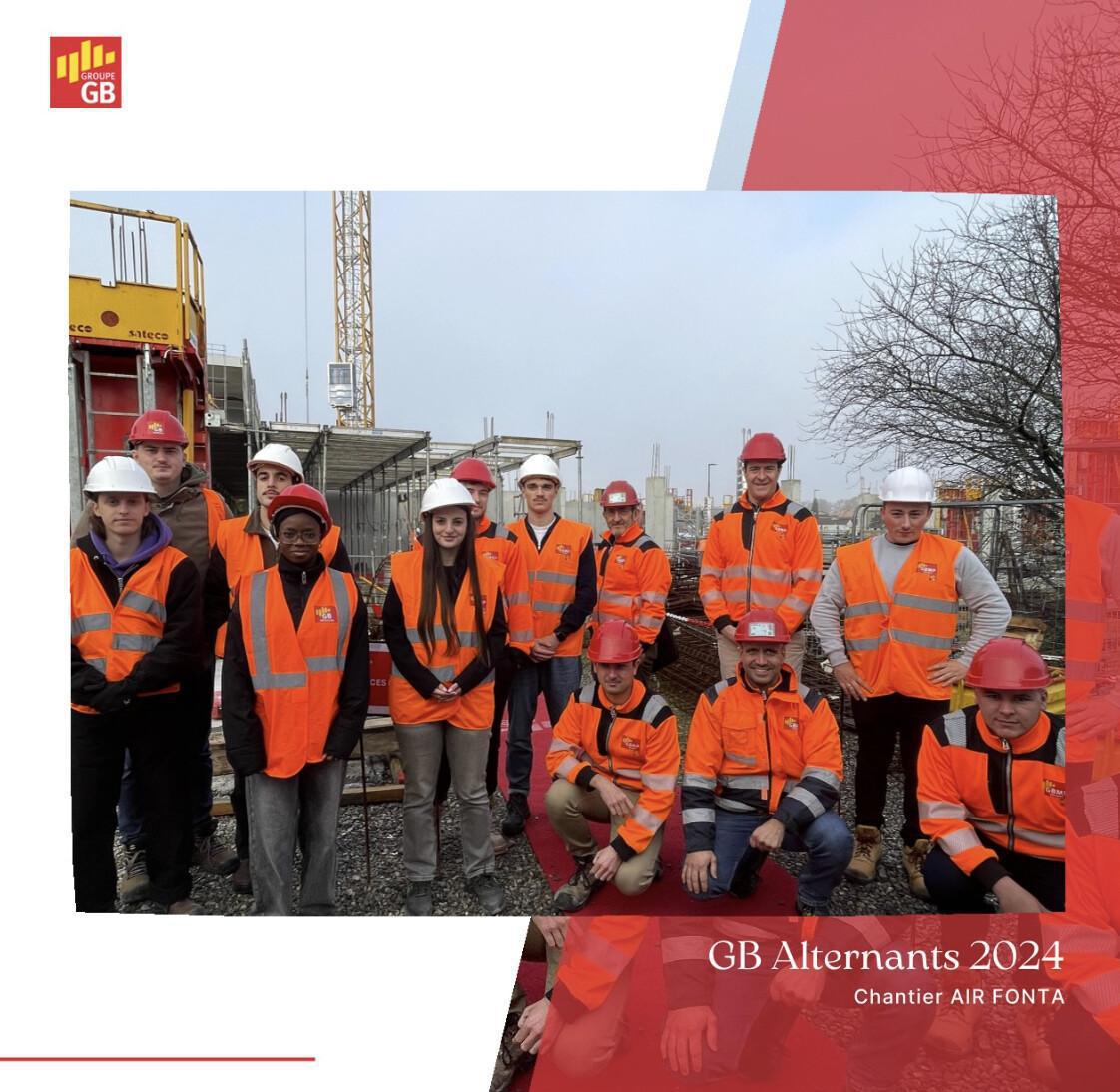 GROUPE GB - Les alternants font leur rentrée ! 
