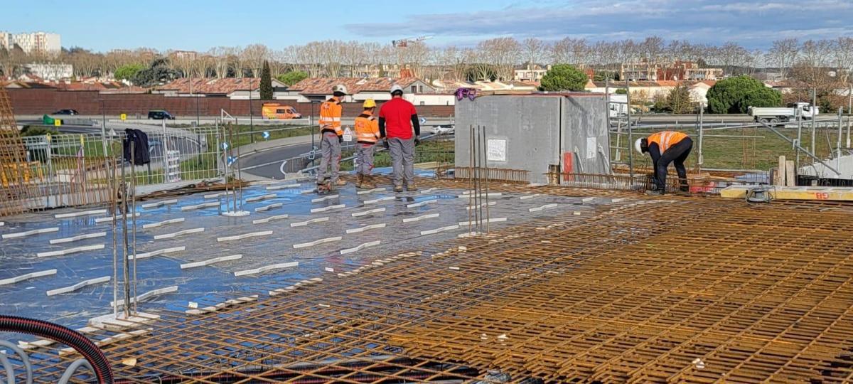 Visite de chantier par les étudiants de l'INSA 👷‍♂️