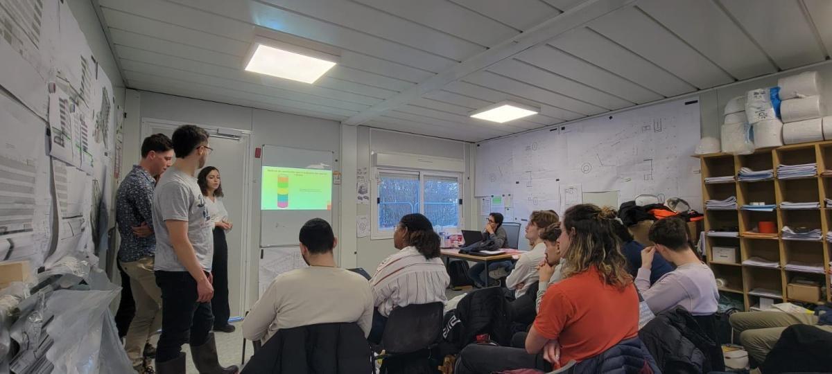 Visite de chantier par les étudiants de l'INSA 👷‍♂️