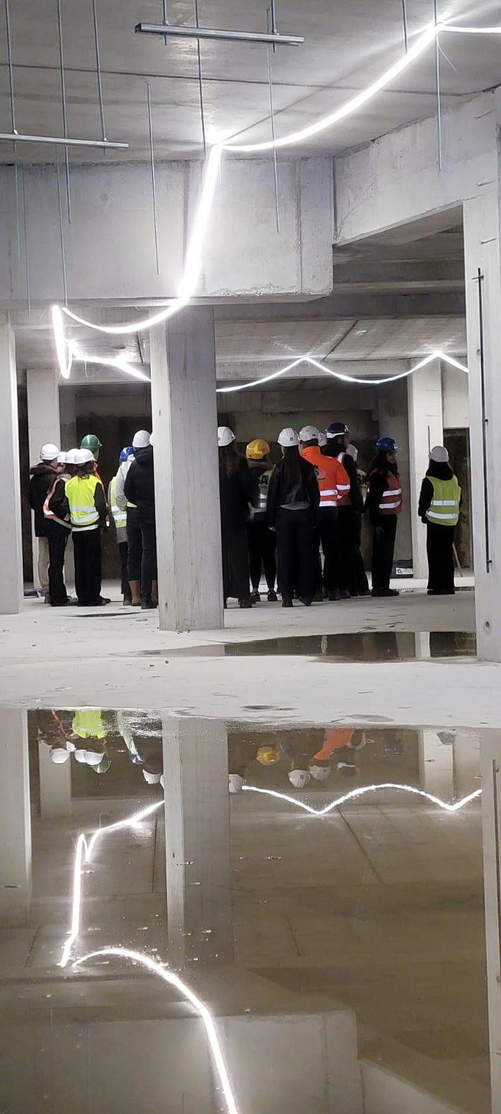 Visite de chantier par les étudiants de l'INSA 👷‍♂️