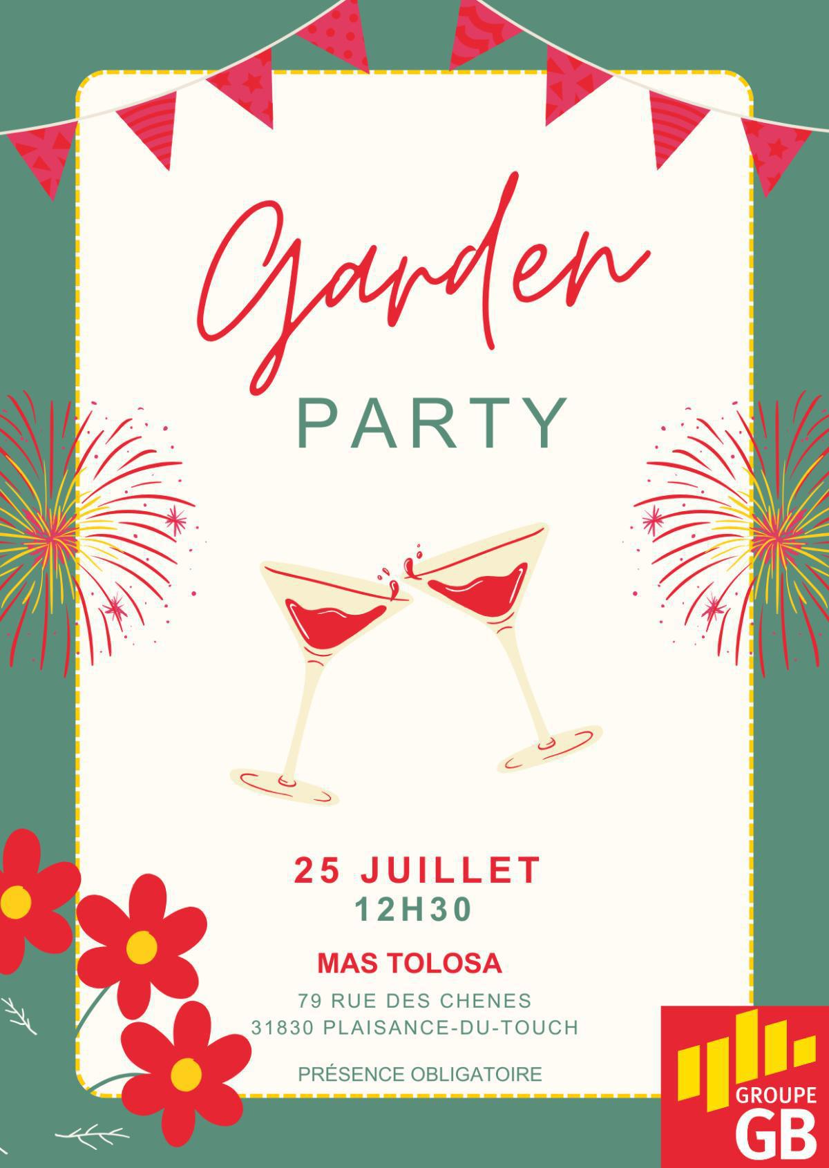 La Garden Party approche!!