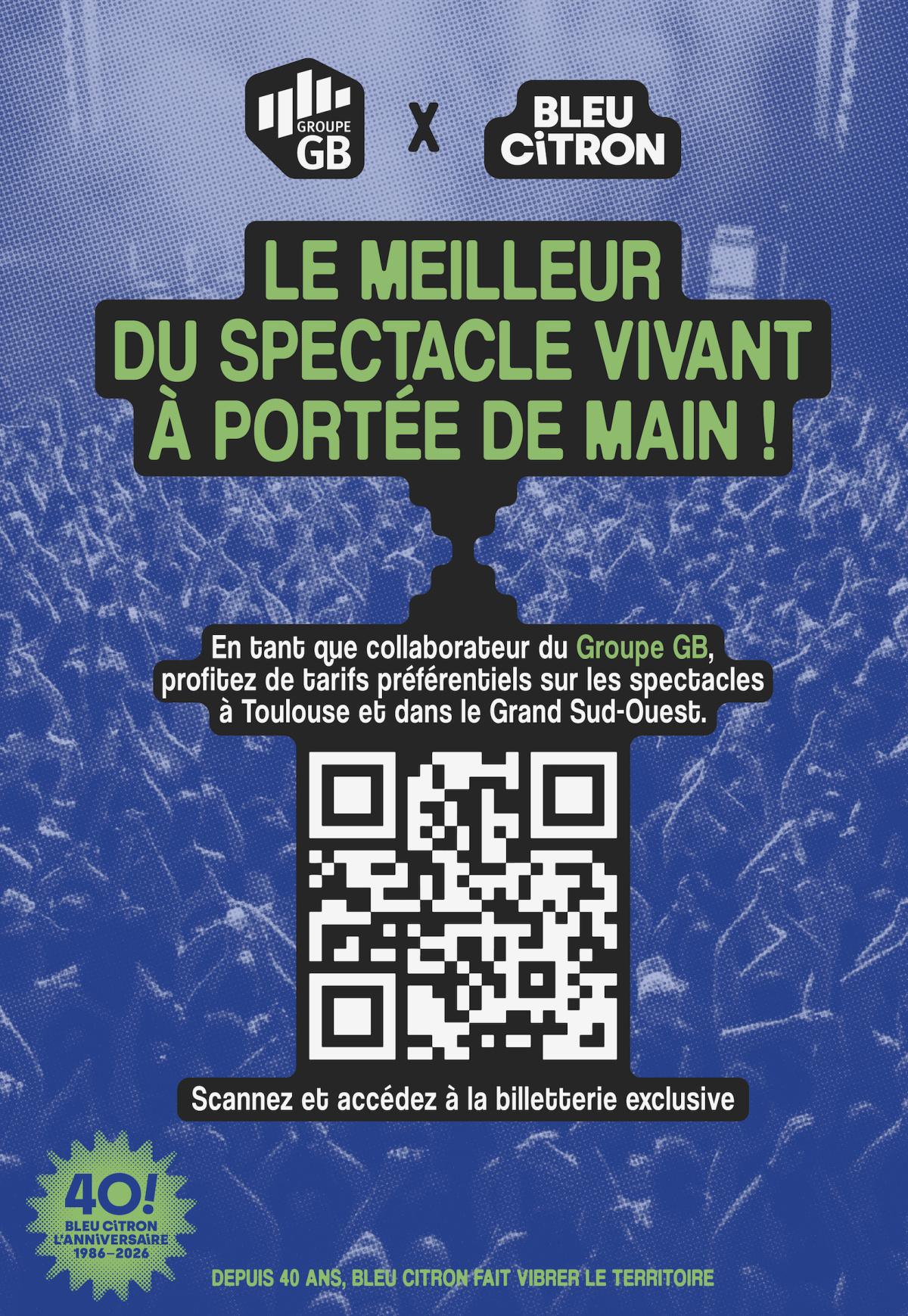 Groupe GB partenaire de Bleu Citron 