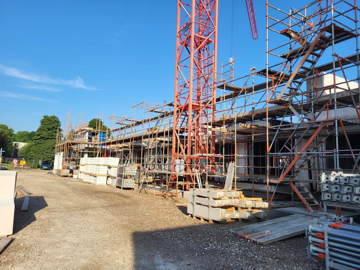 Voortgang t/m de bouwvak Voortgang t/m de bouwvak