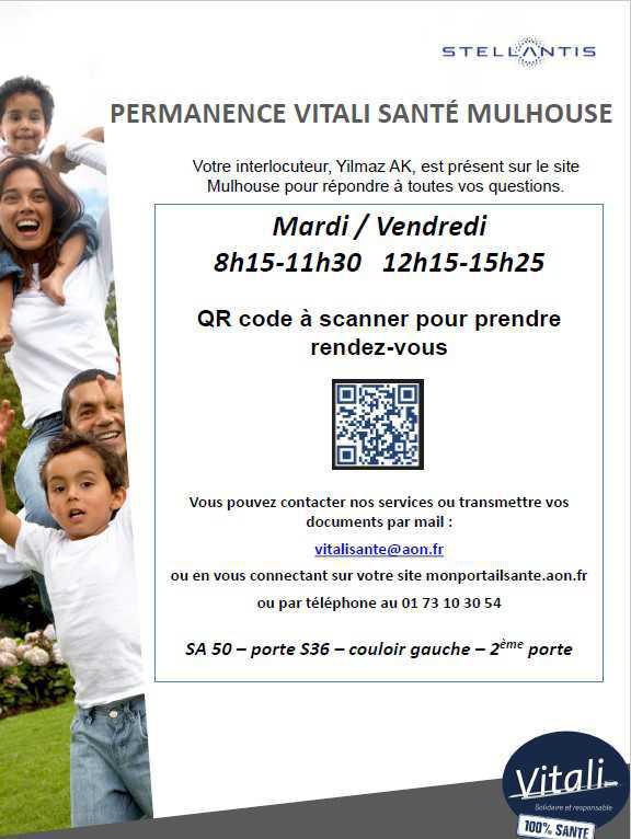 PERMANENCE VITALI SANTE SEPTEMBRE MULHOUSE