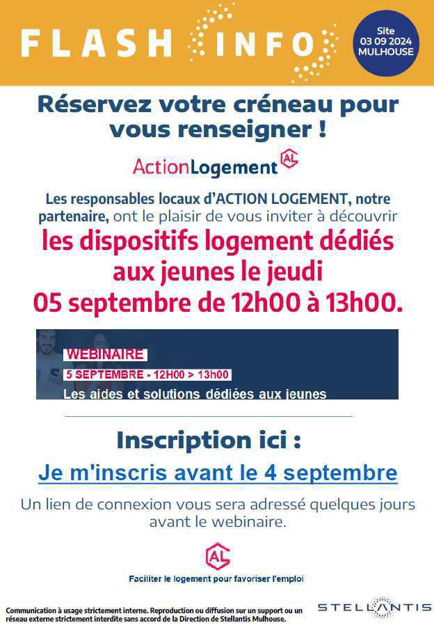 INFORMATION ACTION LOGEMENT