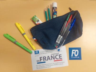 Rentrée Scolaire pour les enfants d'adhérents FO Campus 