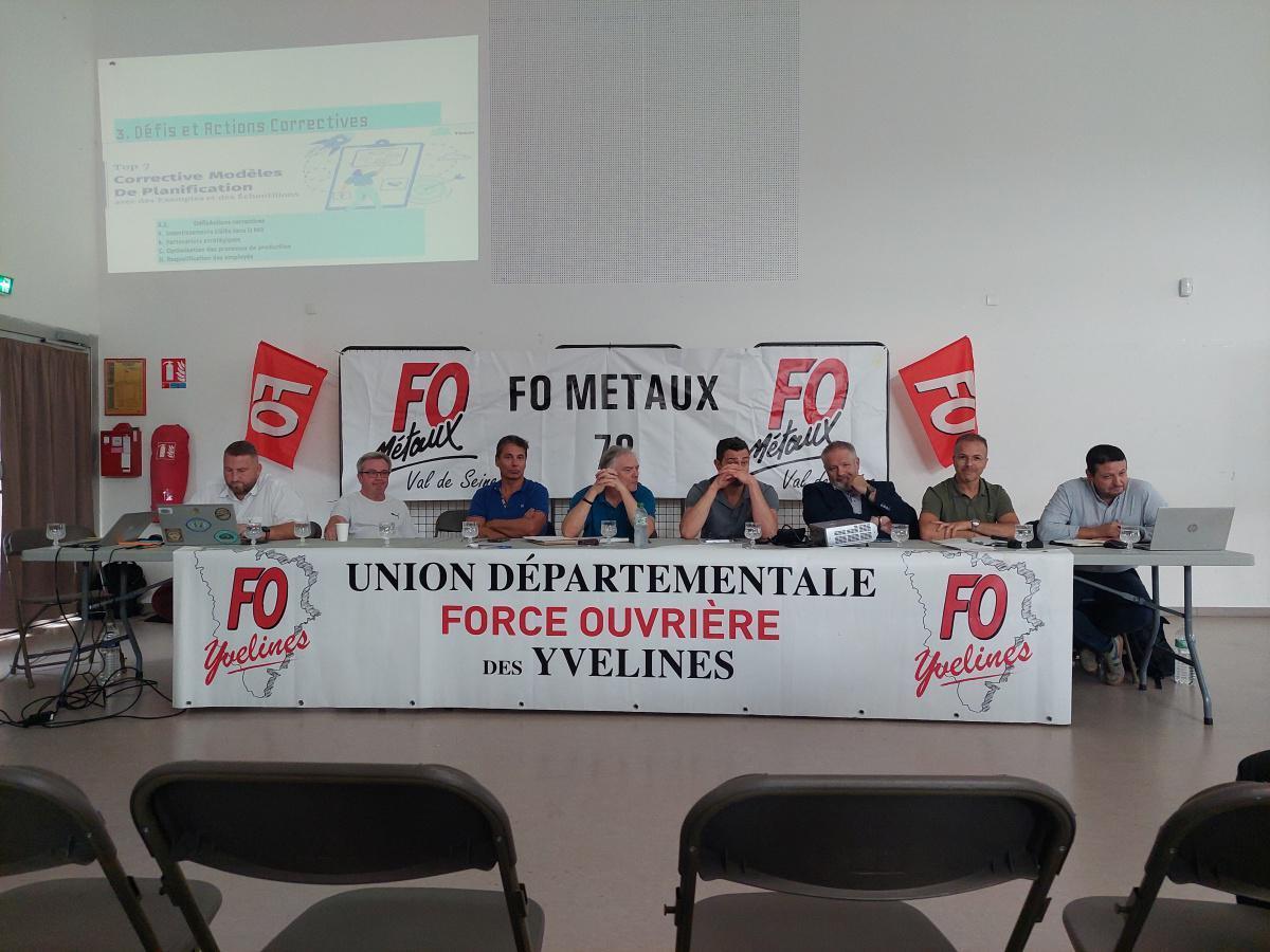 Assemblée Générale FO Val de Seine du 06 septembre 2024